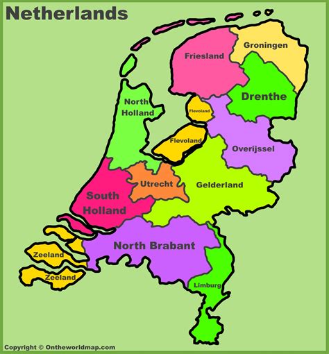 List of cities in the Netherlands by province .